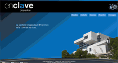 Desktop Screenshot of enclaveproyectos.com